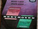 MISCHA ELMAN - J. SEIGER / Beethoven : Sonatas 9 - 5/ DECCA LXT 5126 (UK-Silver)