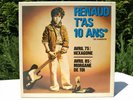 Renaud coffret 6 disques vinyle 45 Tours T'as 10 Ans de chanson Hexagone/Morgane