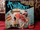 LES TRIDENTS EP DÉDICACE des Membres-ROCK BEAT FUZZ France 1966 Microsillon VG++