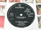 THE FINGERS 'ALL KINDS OF PEOPLE' 45 UK COLUMBIA 1967 PSYCH