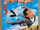 Paul Reubens Signed Big Top Pee-Wee Vinyl Record LP Danny Elfman Autograph 1988