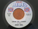 RARE VINTAGE 45-JOHNNY REBEL-REB Rebel 504-VINYL 7