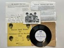 THE BEATLES UK FAN CLUB CHRISTMAS RECORD 1963 WITH PROMO CARD, LETTERS &  MAILER
