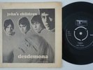 JOHN'S CHILDREN Desdemona RARE UK p/s 45 psych freakbeat garage Marc Bolan HEAR