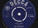 ARTWOODS I Feel Good GREAT mod dancer UK 45 Deep Purple GARAGE psych MIKE VERNON