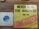 RARE SEX PISTOLS NEVER MIND THE BOLLOCKS FULLY SIGNED PLUS SUBMISSION SINGLE