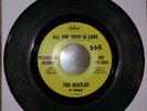 Rare  The Beatles All you need is love / Baby you're a rich man  P 5964 Promo 45