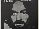 ORIGINAL 1974 CHARLES MANSON Album LIE The LOVE TERROR CULT Vinyl RECORD Lp VG+