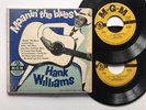 Hank Williams 45 X 2 EP Moanin’ The Blues