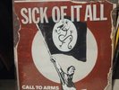Sick Of It All Call To Arms LP   1999 Punk - Clear Vinyl SEALED