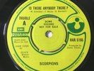 SCORPIONS - IS THERE ANYBODY THERE ?  UK Press HAR 5185 P/S PROMO / DEMO NM/VG+