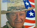 Autographed/Signed JOHN WAYNE America Why I Love Her ORIGINAL 1973 RCA LP Superb