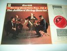 SAX 5261   ED1   BARTOK String Quartets 3/4 VOLUME 2 Juilliard Columbia red semi