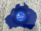 Men At Work “Down Under” Original 1981 U.K. Shaped Blue vinyl 7 inch