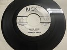 Johnny Jack 1962 DOO WOP Teen 45 Need You RICKY Promo VG+++ HEAR