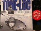 Tone-Loc Loc-ed After Dark AUTOGRAPHED Delicious Vinyl LP Funky Cold Medina