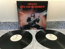 Thin Lizzy ‎– Live And Dangerous ; 1978 WARNER LP VG+ EX