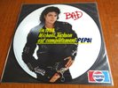 MICHAEL JACKSON RARE FRENCH PROMO LP PEPSI 1987 EPIC PICTURE DISC BAD