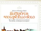 ARCHIV STEREO - PIERRE FOURNIER - BACH - CELLO SUITES 5 & 6 - NM