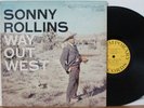 Sonny Rollins LP “Way Out West”   Contemporary C3530   DG Mono   Shelly Manne