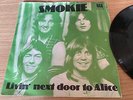 SMOKIE LIVIN NEXT DOOR TO ALICE / RUN TO YOU 1976 RAK Records DENMARK RARE GREEN