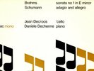 IRAMAC MONO - DECROOS CELLO - BRAHMS SONATA / SCHUMANN ADAGIO & ALLEGRO NM