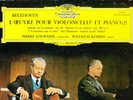 DGG STEREO TULIP  - FOURNIER - KEMPFF - BEETHOVEN - CELLO SONATAS VARIATIONS NM