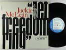 Jackie McLean - Let Freedom Ring LP - Blue Note Mono DG RVG Ear NY USA VG+