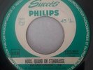 JOHNNY HALLYDAY * NOUS ,QUAND ON S'EMBRASSE * 1961  45T JUKE BOX  PHILIPS 372901