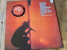 U2 - Live Under A Blood Red Sky - Rare Oz Red Vinyl LP with Original Flyer