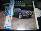 JIMMY SMITH : CRAZY BABY LP 1992 BLUE NOTE BST 84030 JAPAN +OBI+INSERT