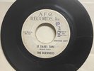 The Blenders 1962 DOO WOP 45 It Takes Time / Graveyard AFO DJ Promo VG HEAR