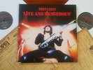 Thin Lizzy 2LP Live And Dangerous REMASTERED UK Back On Black INNERS INSERT