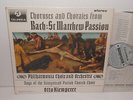 SAX 2525 JS Bach St Matthew Passion Choruses And Chorales Philharmonia Klemperer