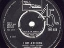 BARBARA RANDOLPH I Got a Feeling (Tamla Motown TMG 628) 7
