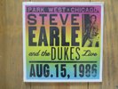 Steve Earle & The Dukes Park West Chicago Live Vinyl 2LP Sealed Limited to 1000
