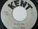 Little Joe Hinton - The Whip Twist/Tired Of Walkin' Soul 45 Promo - 1962 Kent