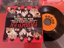 THE BEATLES TICKET TO RIDE ODEON SOE3766 LANGUETTE ORIGINAL FRANCE 45T/7' NMINT