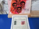 Four Tops Reach Out LP 1967 Vinyl Album 7 Rooms Of Gloom * Bernadette * SIGNED