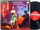 LONDON ffss UK BLUEBACK WBg 1959 Mendelssohn SOLTI Symphony 4 ITALIAN CS-6065 EX