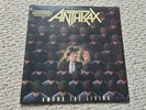 Anthrax Among The Living LP Vinyl 1987 Megaforce Worldwide Promo Copy