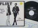 FLIRT Don't Push Me / Degenerator RARE 1978 Detroit punk 7