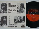LED ZEPPELIN Whole Lotta Love RARE Sweden 45 swedish Living Loving Maid LISTEN