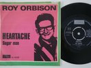 ROY ORBISON Heartache / Sugar Man RARE Denmark 45 danish rockabilly teen HEAR