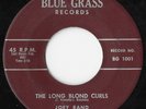 JOEY RAND The Long Blond Curls Rare Country Bopper Rockabilly Teen Blue Grass 45