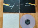 RARE PINK FLOYD DARK SIDE OF THE MOON clear vinyl FRANCE 1978 DC 13