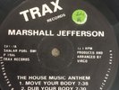 Marshall Jefferson - Move your body - Original House anthem  - Trax U.S (1986)
