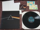 Pink Floyd: Dark Side Of The Moon Harvest UK LP 1973 + Posters & Stickers Nice