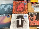 Metallica COLORED Vinyl Bundle OF 5 Walmart Exclusive ST ANGER LOAD ETC IN HAND