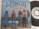 DEF LEPPARD - TWO STEPS BEHIND / TONIGHT  UK  JUKEBOX ONLY   CUSTOM SLEEVE